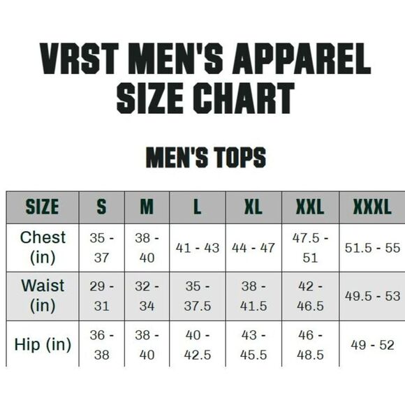 VRST Men’s Cold Weather Performance Hooded Jacket Wind & Water Resistant Black M - Picture 6 of 9